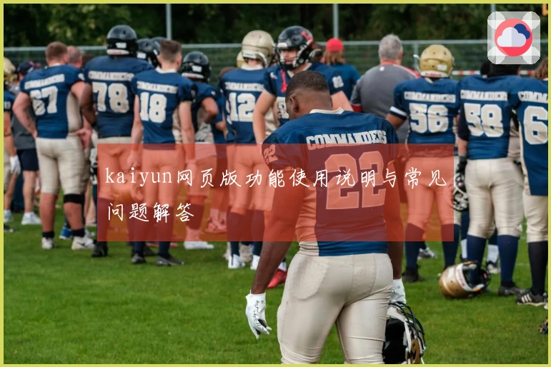 kaiyun网页版功能使用说明与常见问题解答